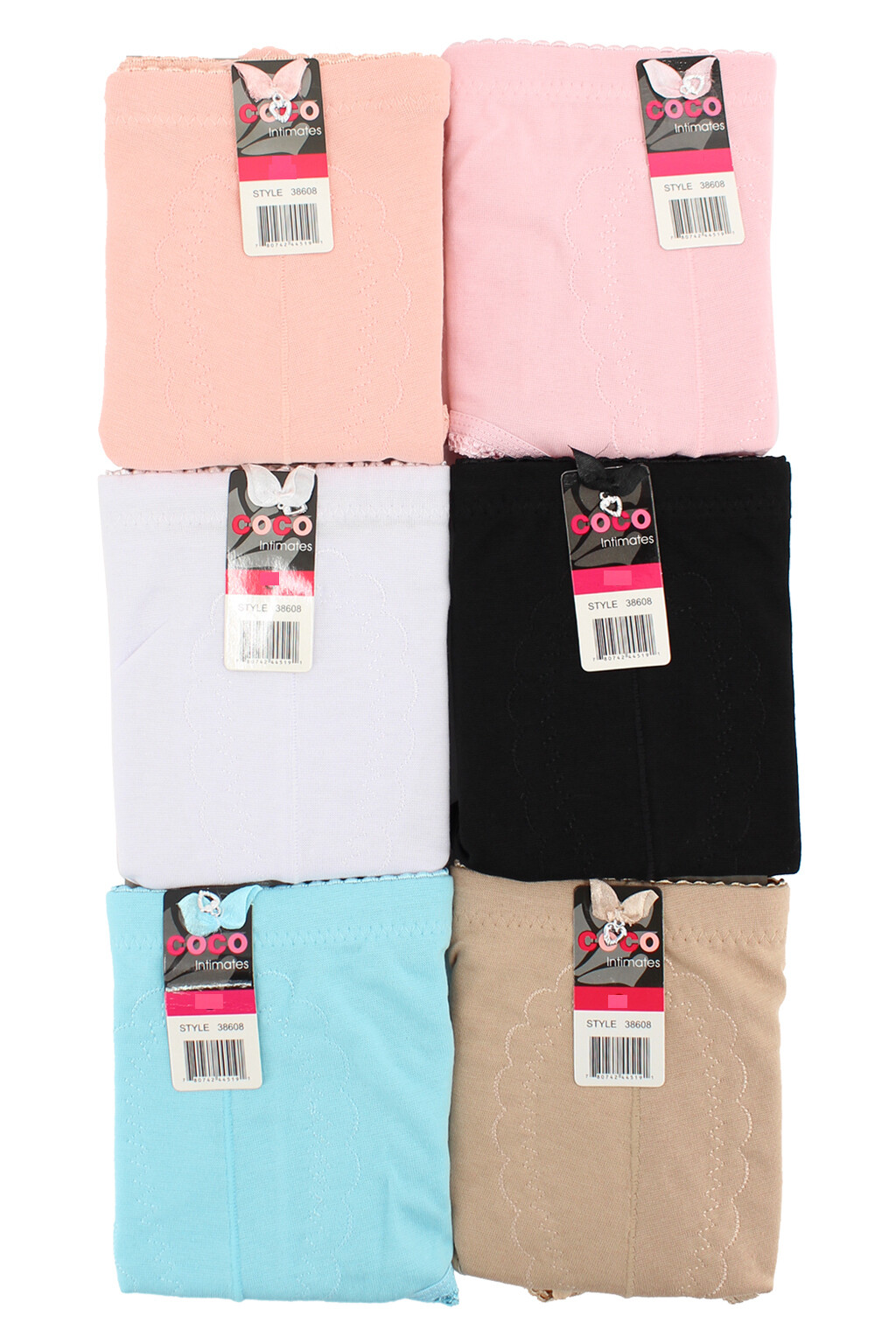 Lot 2-6 Tummy Control Panties Cotton Blend Briefs Size S M L XL 2XL 3XL 4X 38608