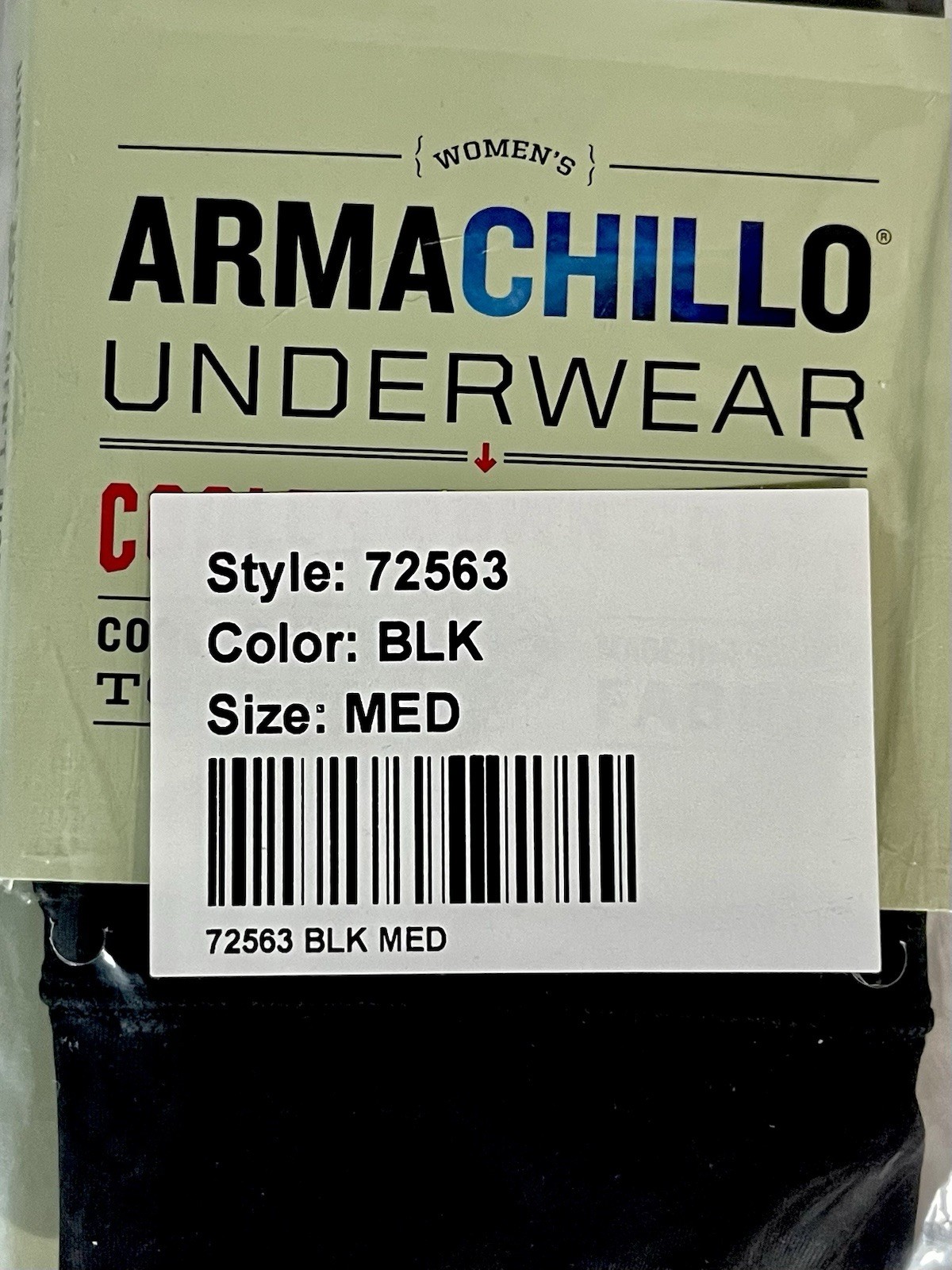 Duluth Women’s Armachillo Cooling Underwear Hi-Cut Brief/Black Medium (10-12)