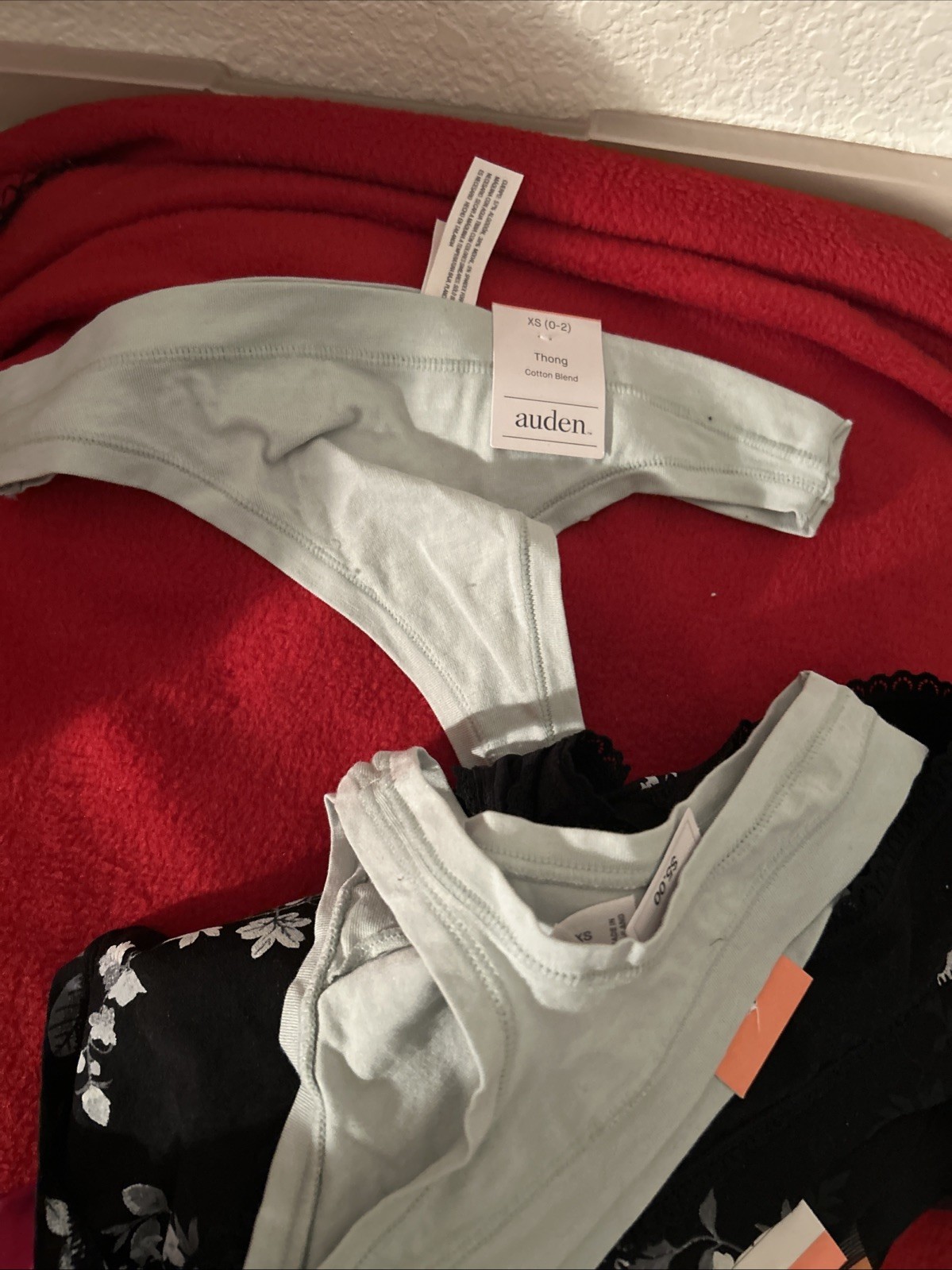 Lot Of 6 Women’s Assorted Underwear/Thongs New Size XS 0-2