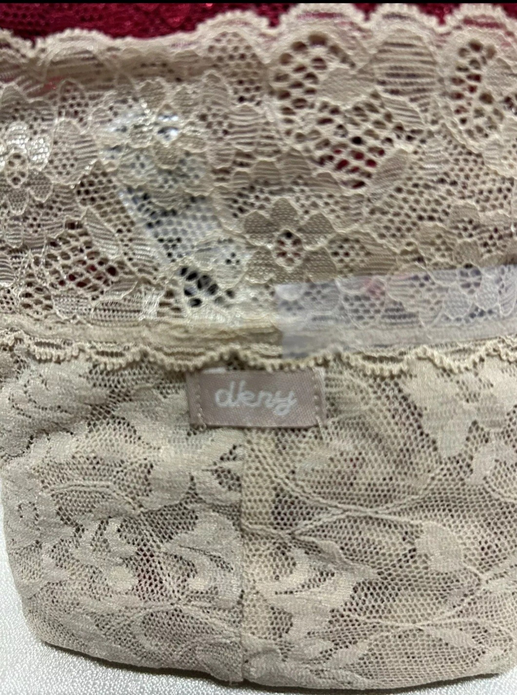 E5168 Womens DKNY lace Collectikn 3 Pk PANTY bikini Small NEW