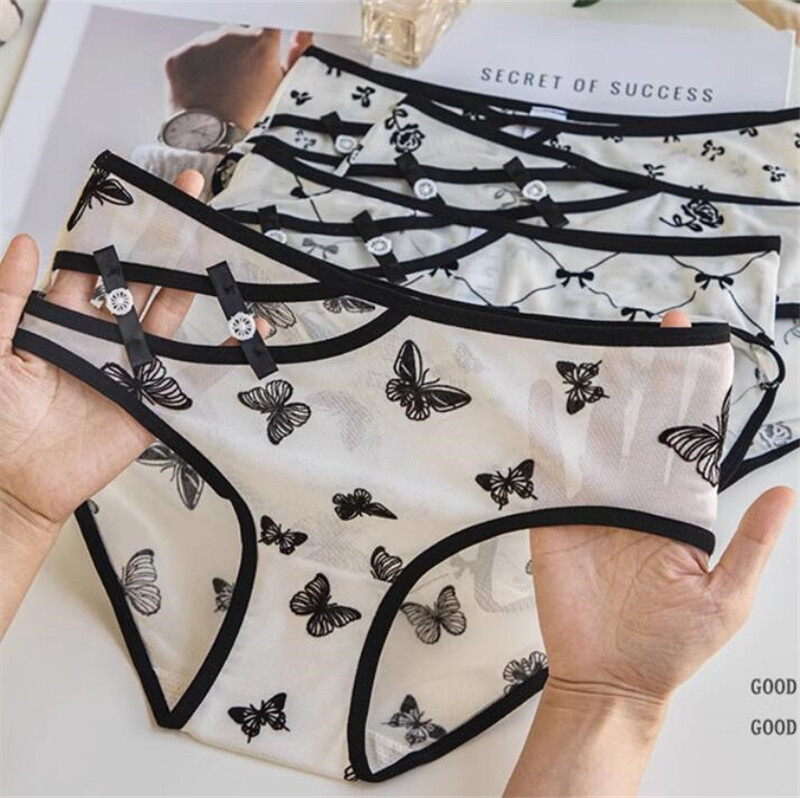 New China Women Briefs Princess Underwear Panties Lolita Underpants