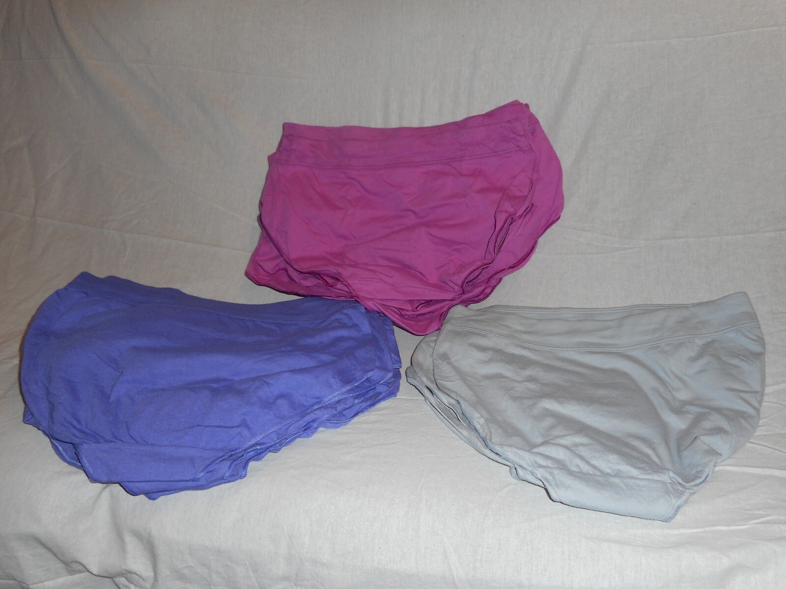 3 Hanes X Temp Brief Panty Sold Together Different Colors Size 7/L/G/G