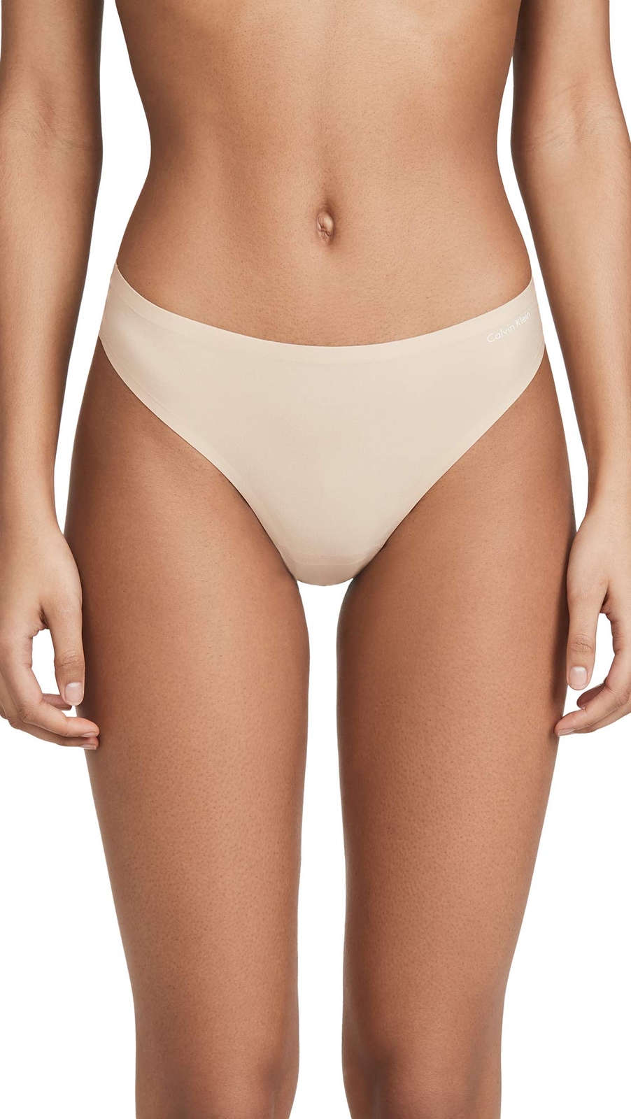 Calvin Klein 294515 Women’s Thong Panties, Bare, Size One size