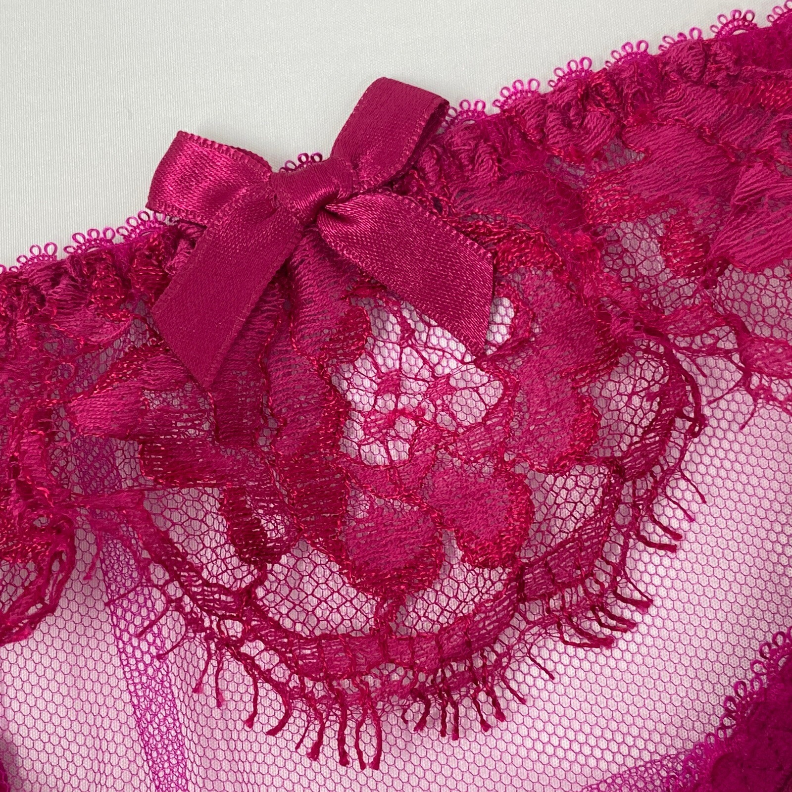 Agent Provocateur Piper Fuchsia Ouvert Brief AP2 Small New