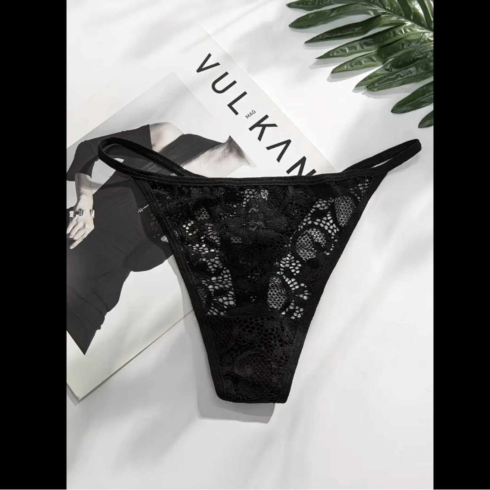 3-Pack, Multi-Colored, Floral Lace Panties