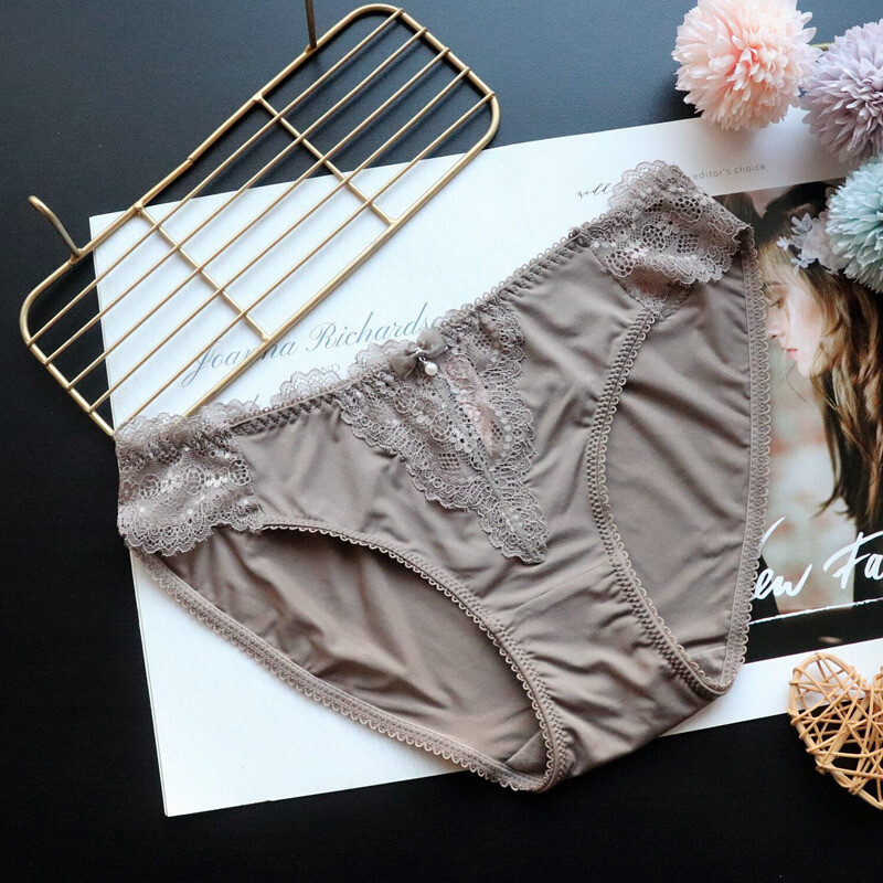 5 Pack Lot Sexy Womens Lace Panties Brief Pearl French Underwear Lingerie Bikini