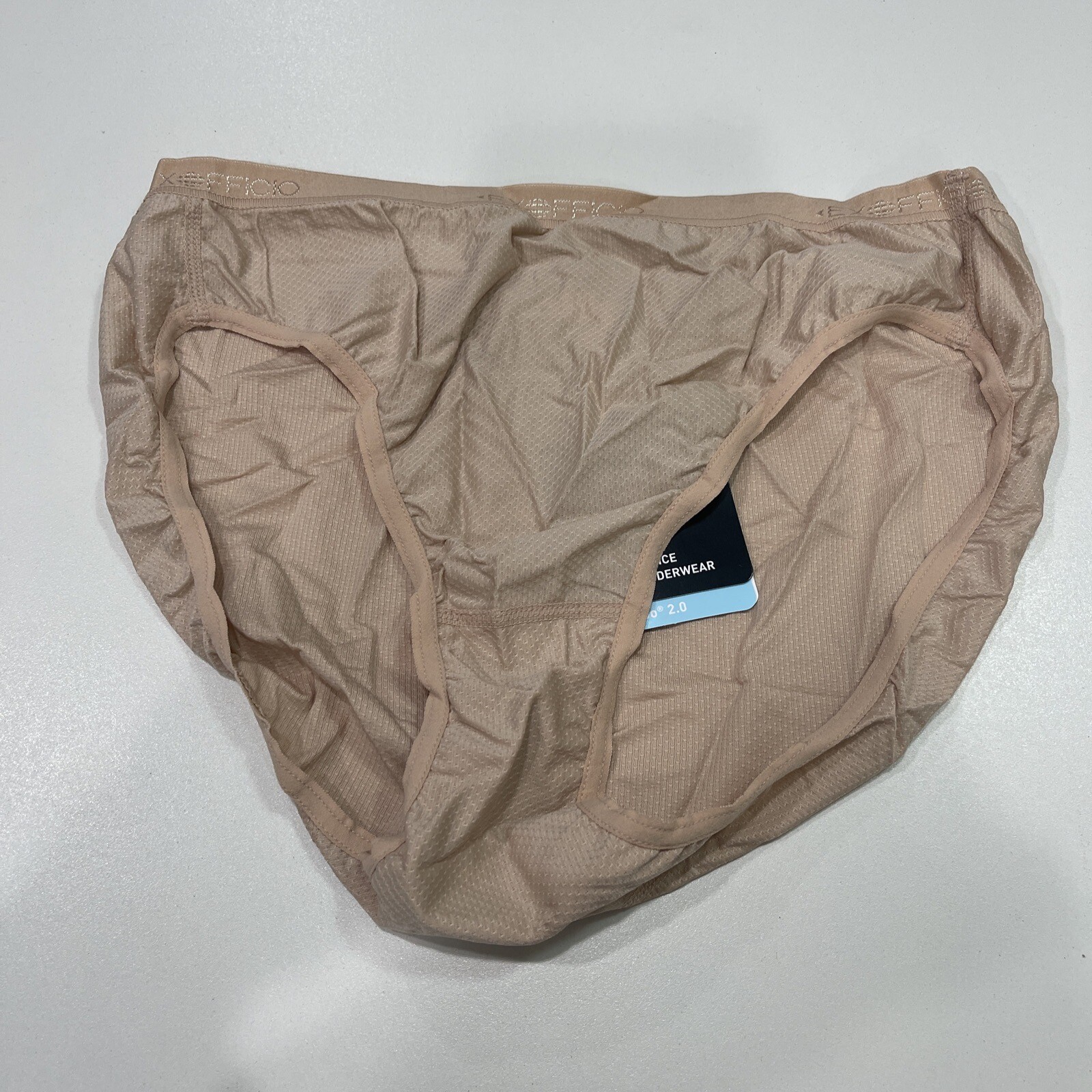 Exfficio- Womens Skin Color Bikini Bottom Underwear- Size 4-6