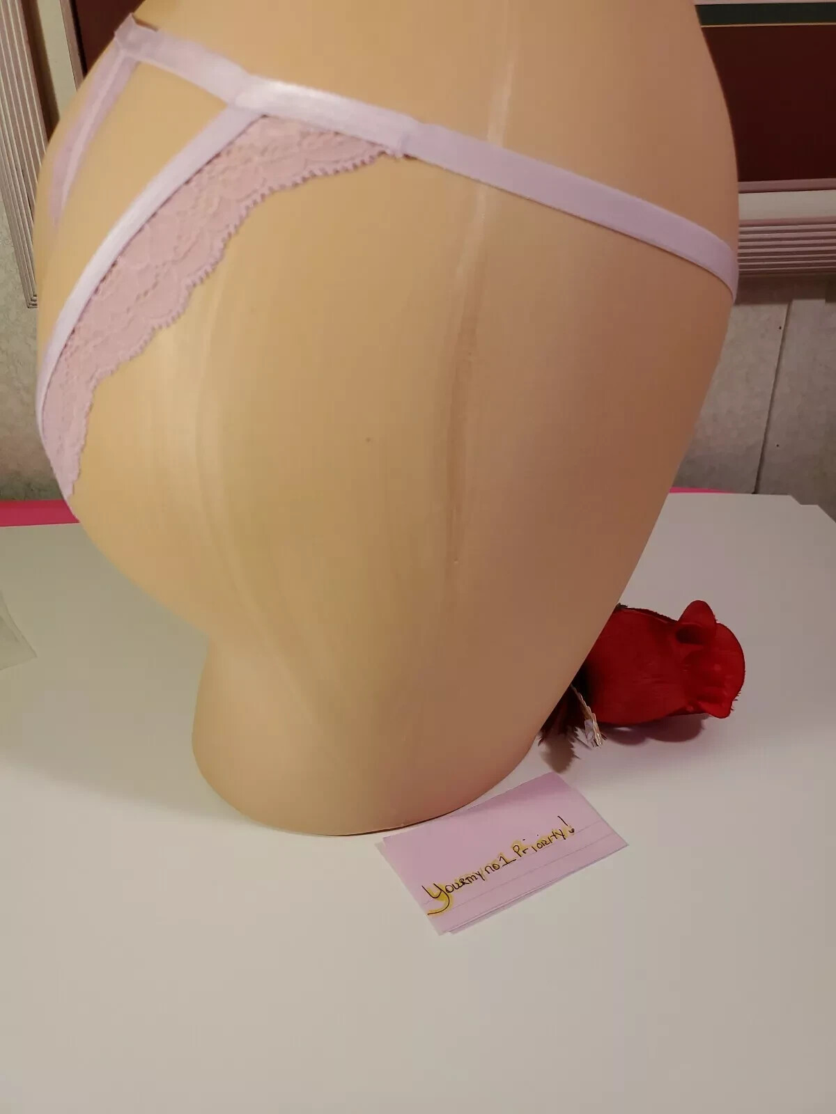 S Victoria Secret Very Sexy Embroidery Eyelash Lace Cutout String Bikini