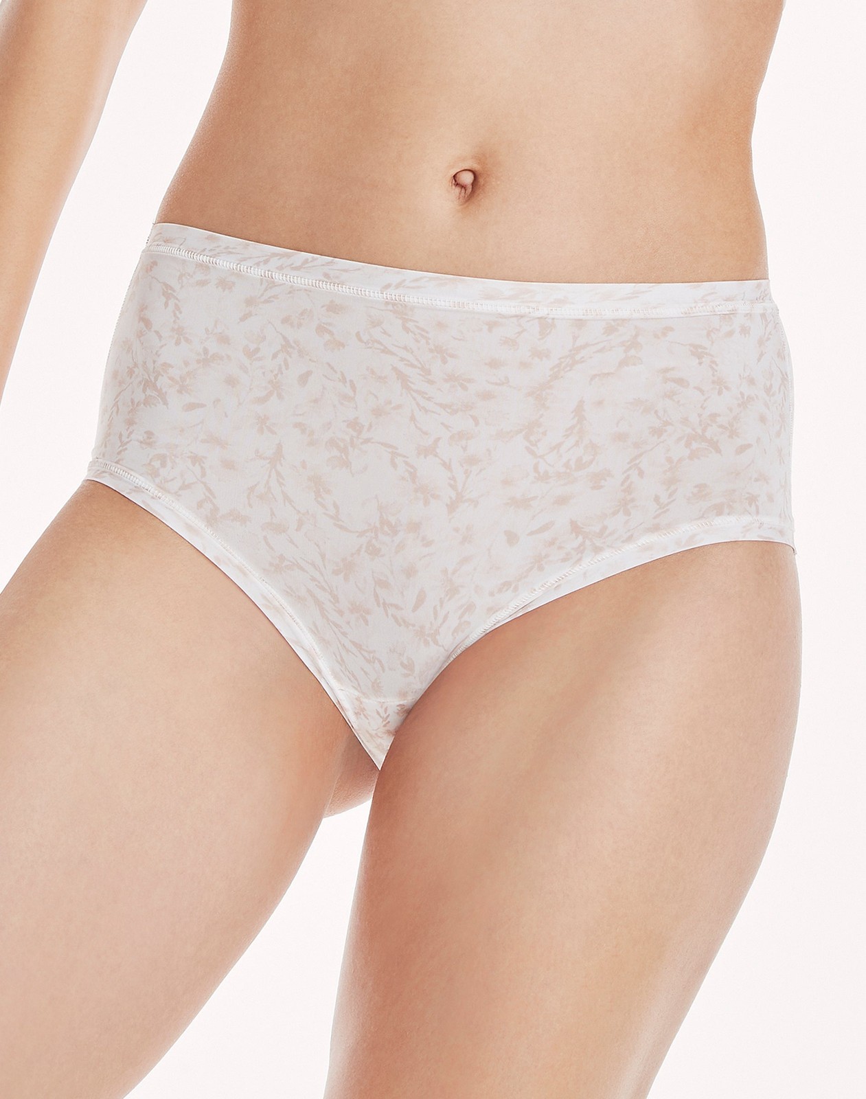 Hanes Modern Brief 6-Pack Comfort Flex Fit Microfiber Stretch No ride up Wicking