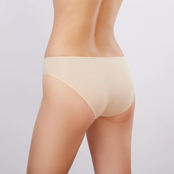 Victoria Bella MILAVITSA-440020 Women’s panties, SLIP, mid-waist, Beige