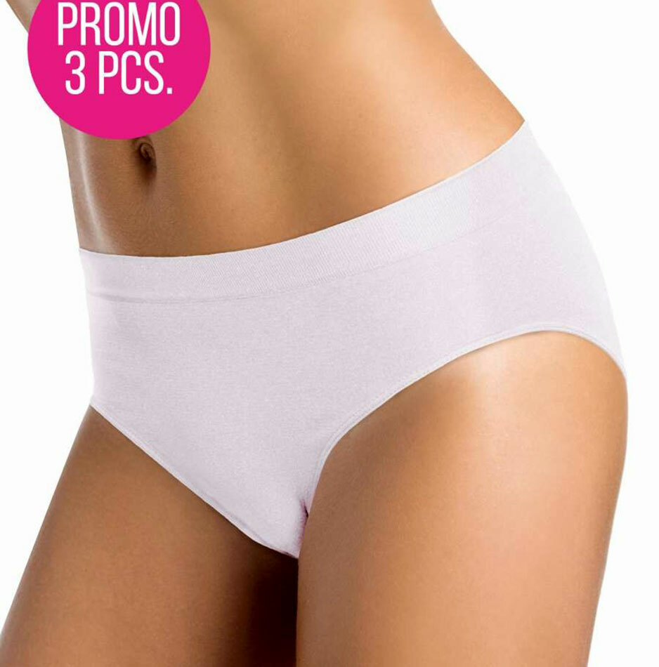 3 Intimidea Midi Women’s Invisible Microfiber Seamless Briefs Art 310283