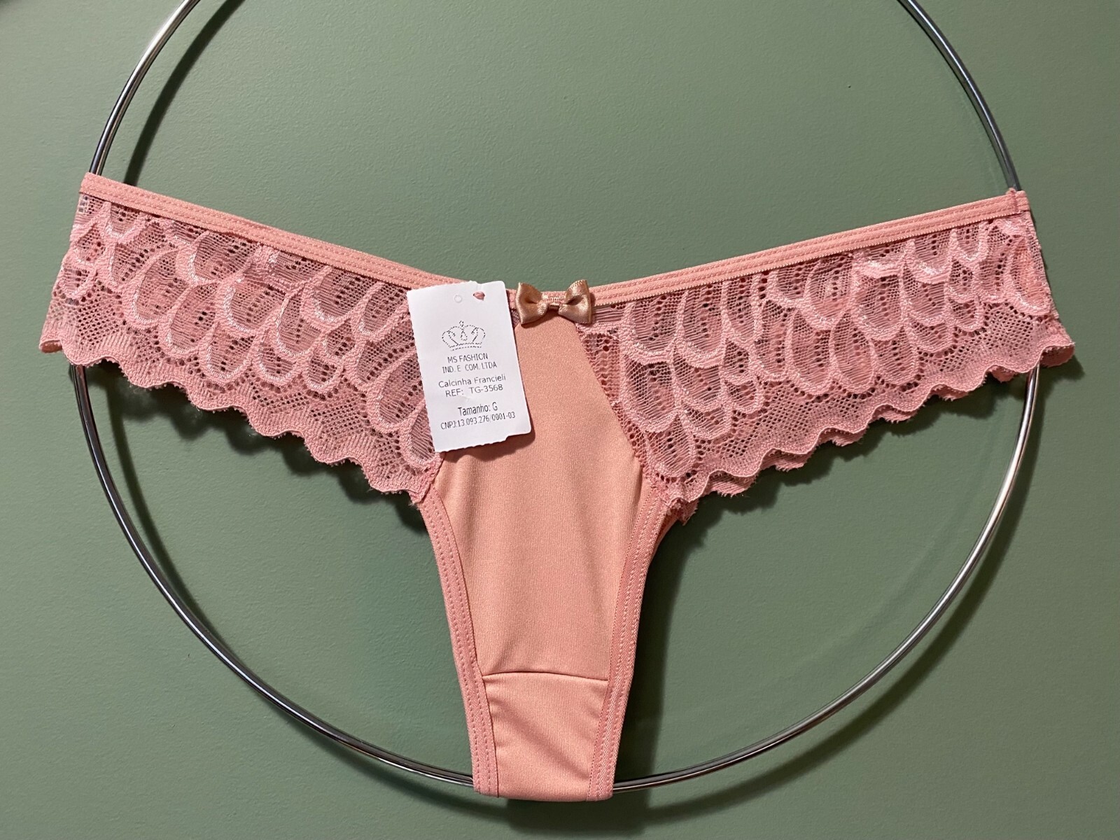 Elegant Made In Brazil Women’s Panty Only $10 + Free Ship “Calcinha Francieli”