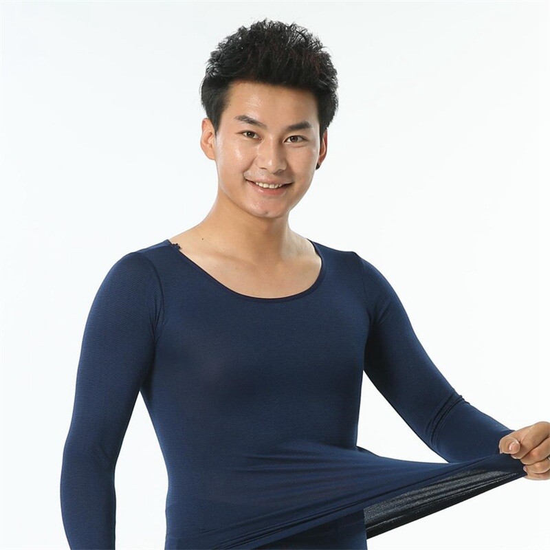 Lightweight Coat Thermal Seamless Thermal Suit Underwear Polyester Long Sleeve