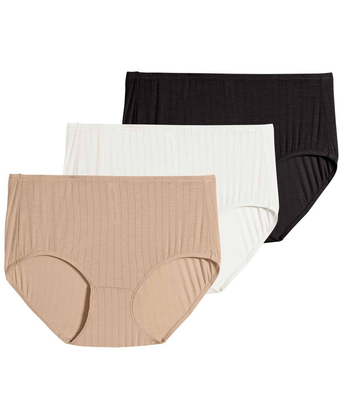Jockey L7517 Multi Supersoft Micromodal Breathe Brief 3-Pack Panty Size 6/M