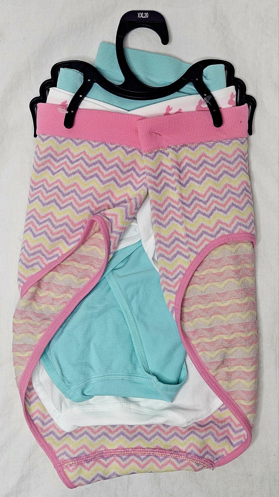 Celebrate Womens Seamless Hipster Underwear XXL (20) Pastels Bunnies Easter