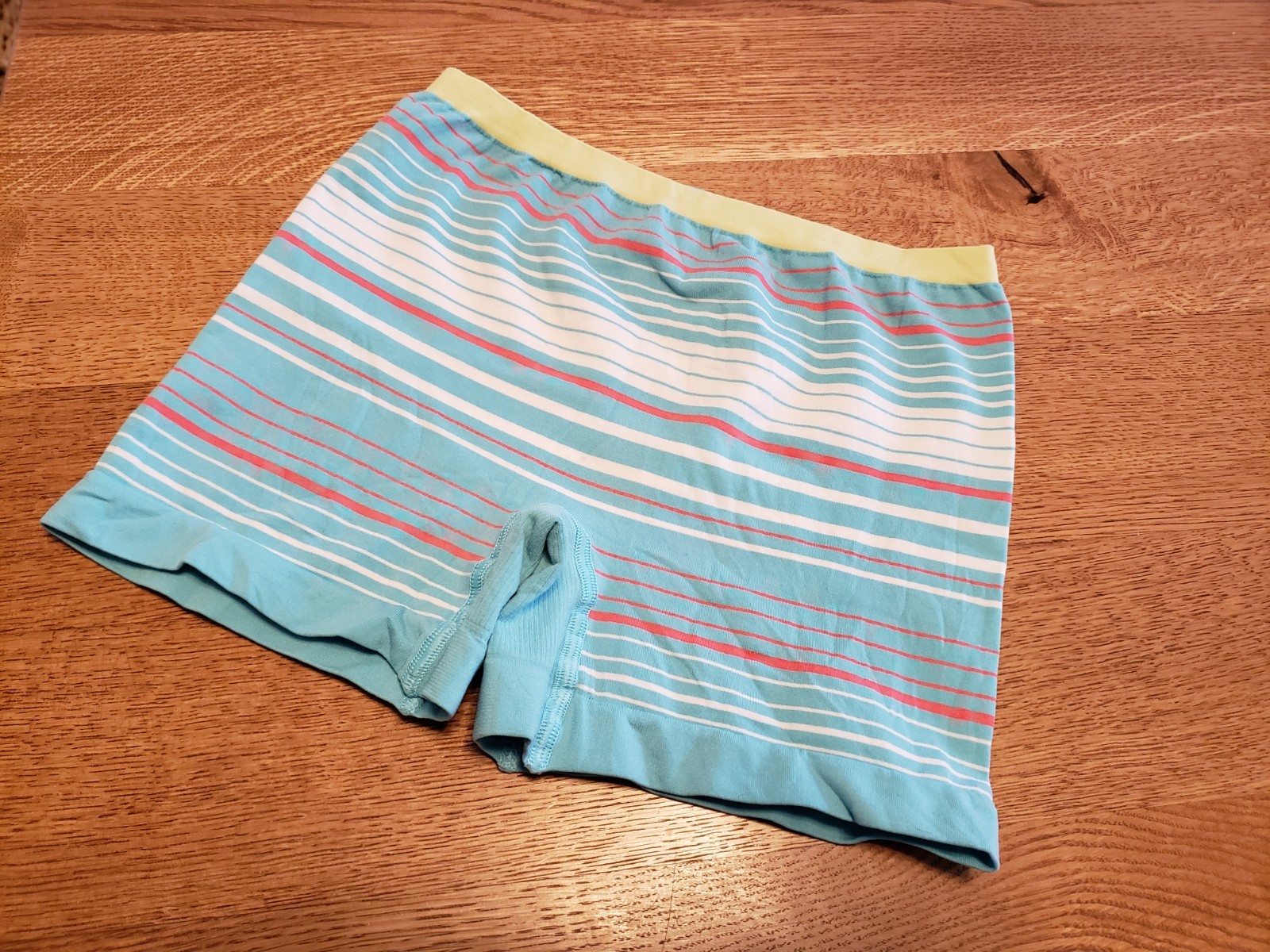 Victoria’s Secret Girdle Pants Shorts Small Blue White Red Stripes Vintage