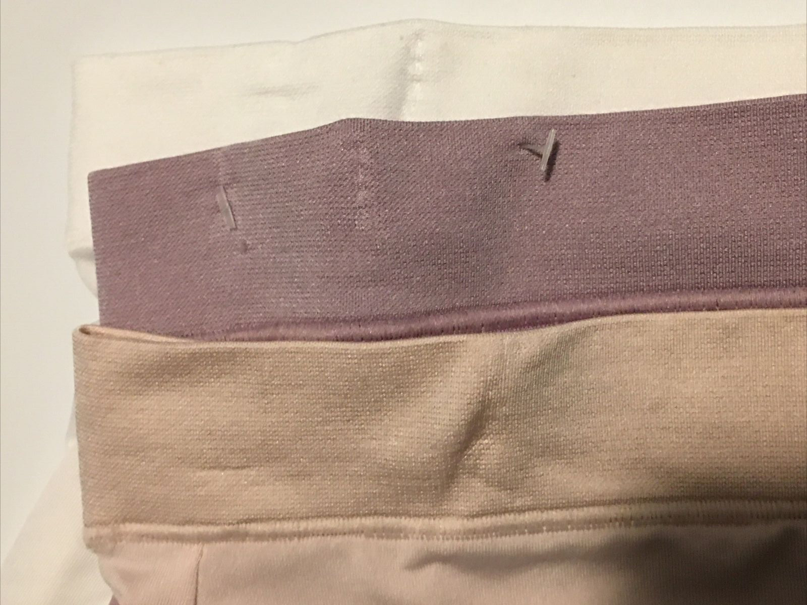 Vanity Fair White-Purple-Beige Microfiber Radiant 3 Pack Brief Panties M/6 Soft