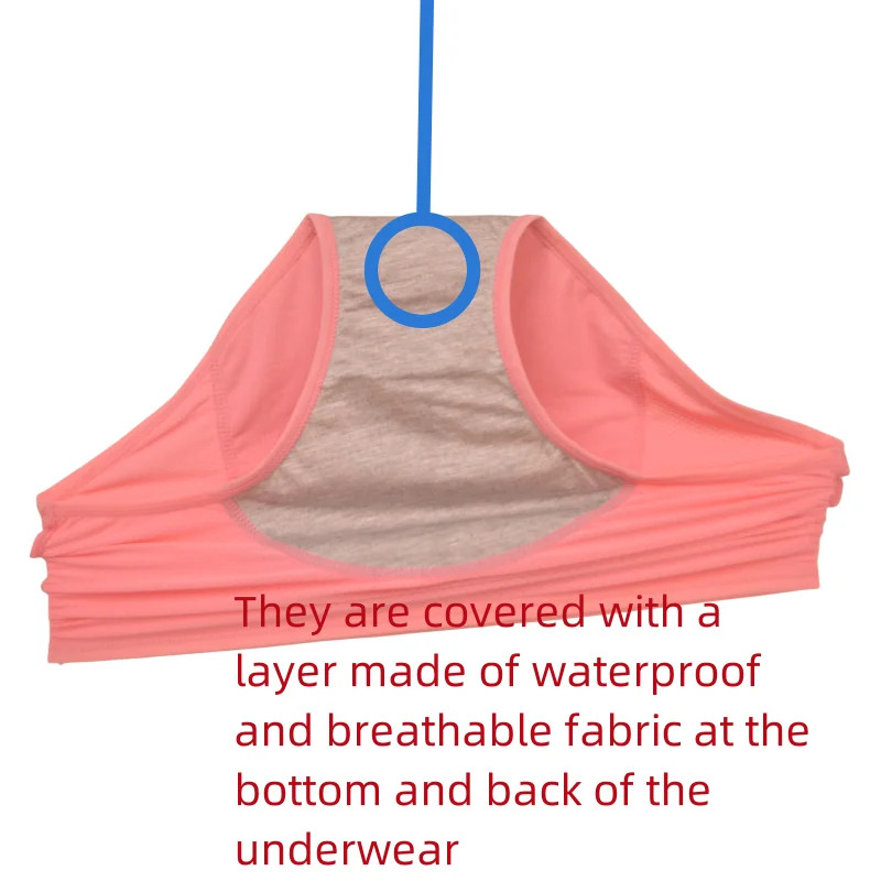 High Waist Menstrual Panties Plus Size Women Leak Proof Breathable Underwear 8XL