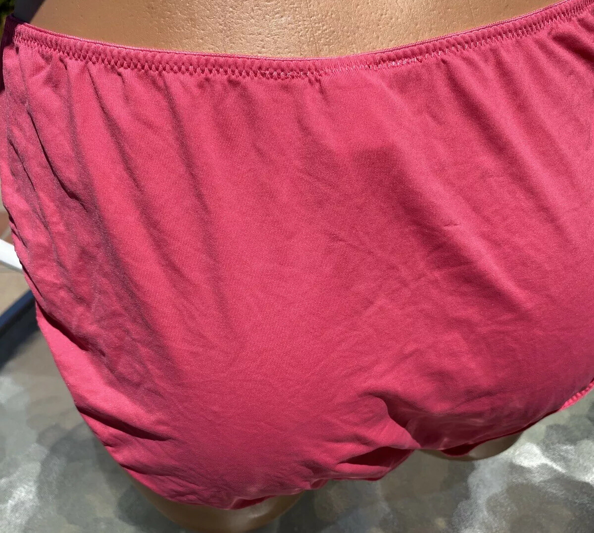 BIFLEX INTIMATES BF4979 -Sz: XL -Lace / Mesh Full Back Cover Panty -Coral/ Pink