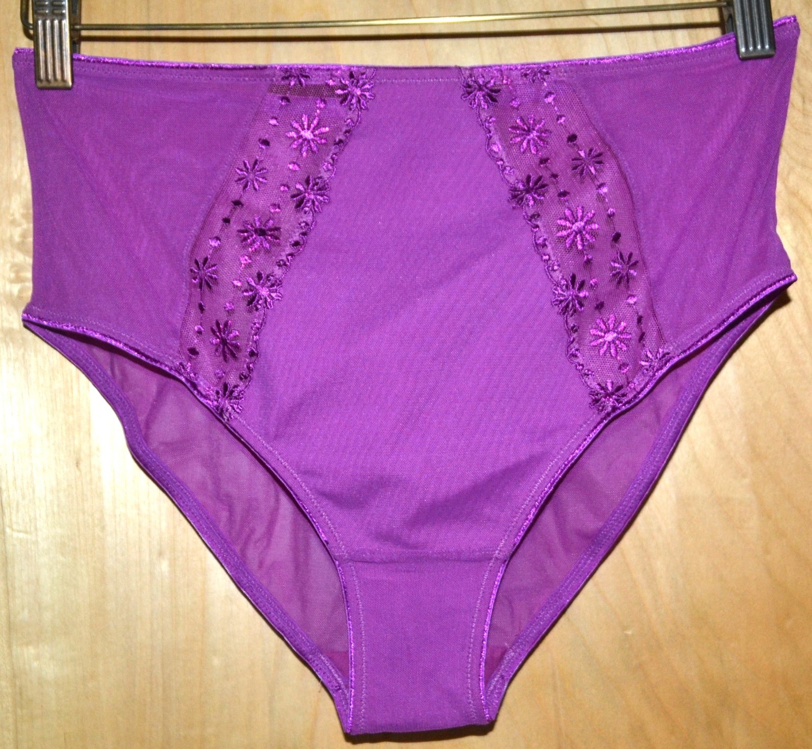 NEW! $33 ELOMI EL8906 MATILDA FULL FIGURE BRIEFS UNDERWEAR Hollyhock US M Medium