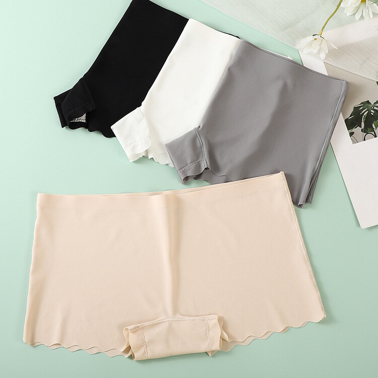 4 Pack Lot Women Sexy Seamless Panties Boyshorts Boxer Shorts Underwear Lingerie