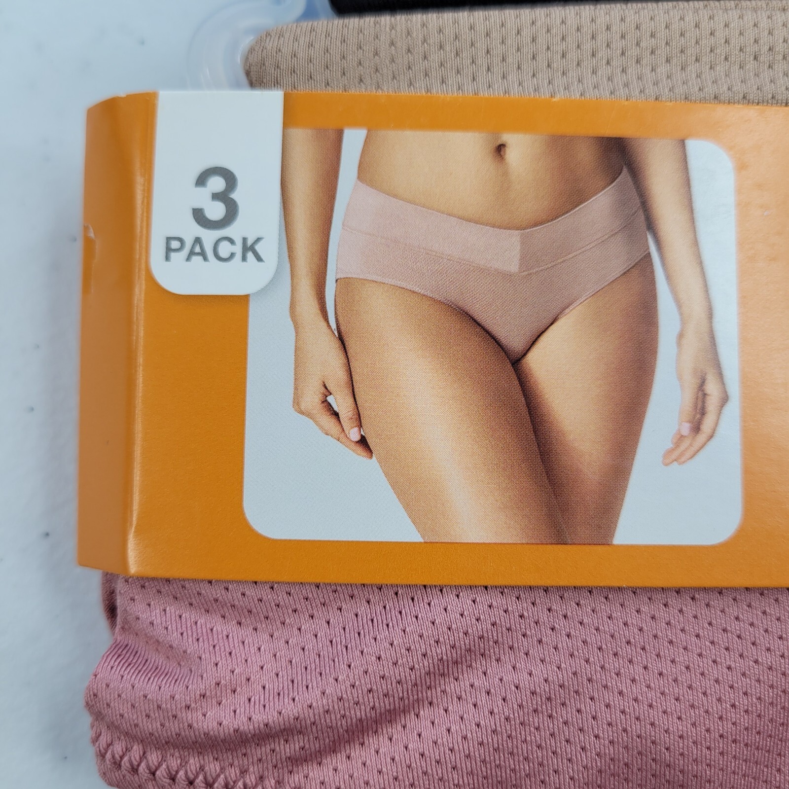 Warners No Muffin Top Breathable Hipster Underwear Womens Panties 3-Pair Small 5
