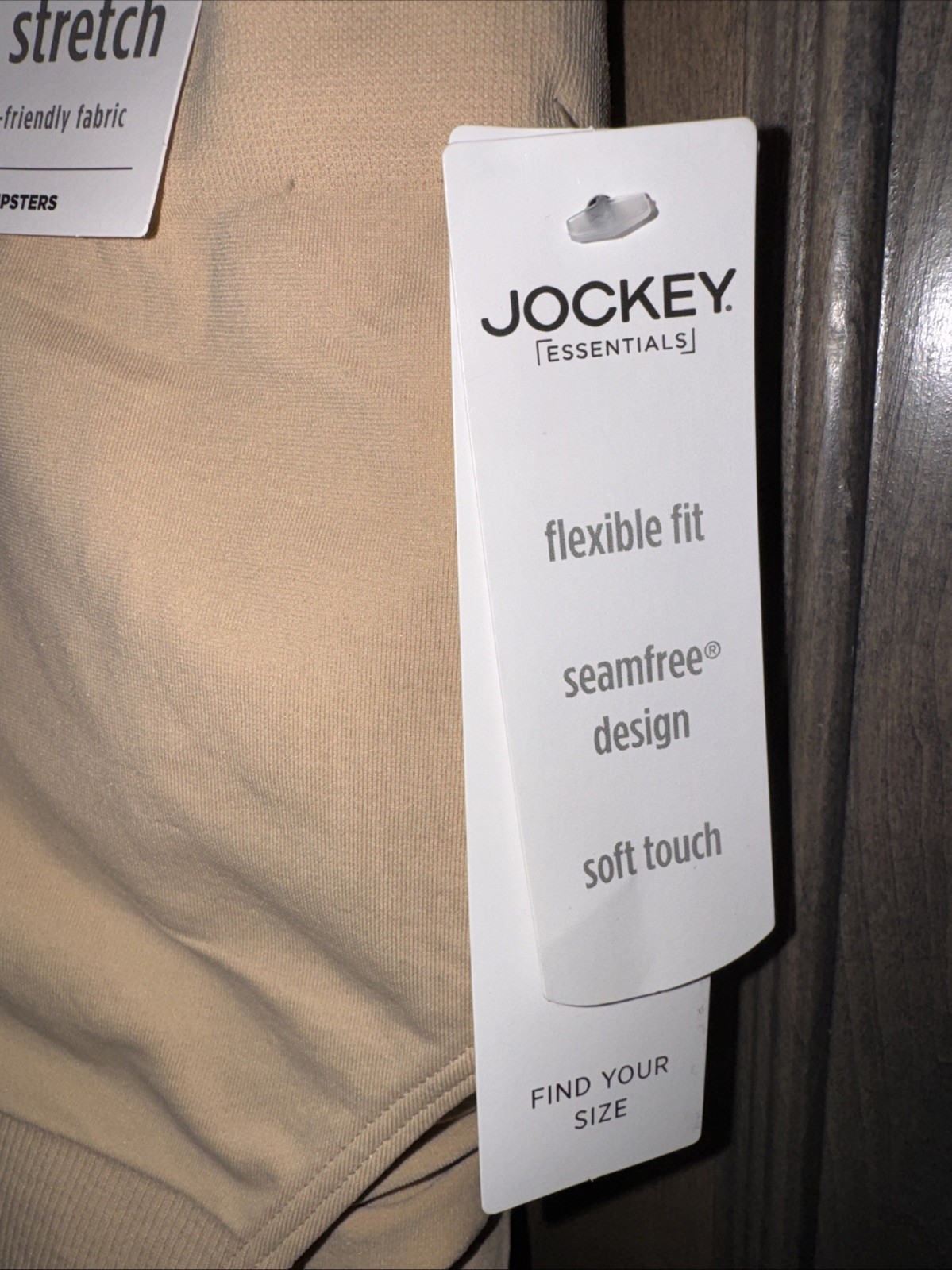 Jockey Hipster Soft Touch Seamfree Eco-Friendly Fabric 3 Pair Large NWT Hipster