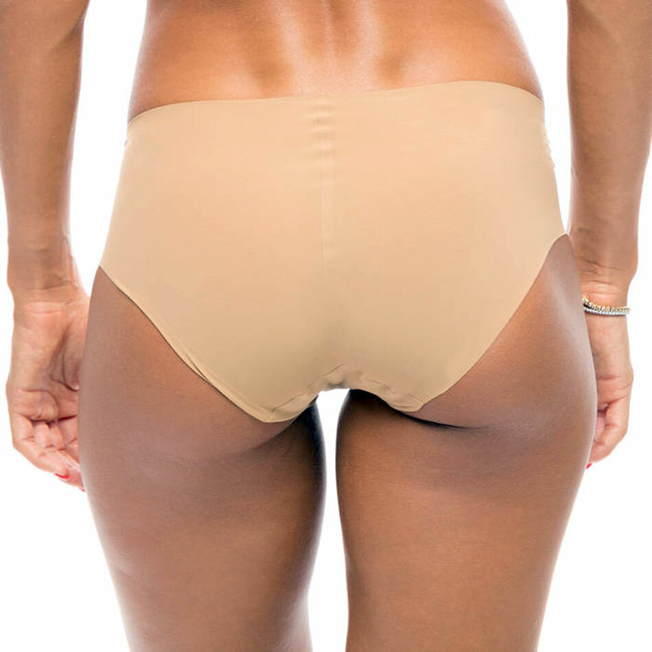 Cotonella Women’s Low Waist Microfiber Slip, Invisible Laser Cut Art 8158