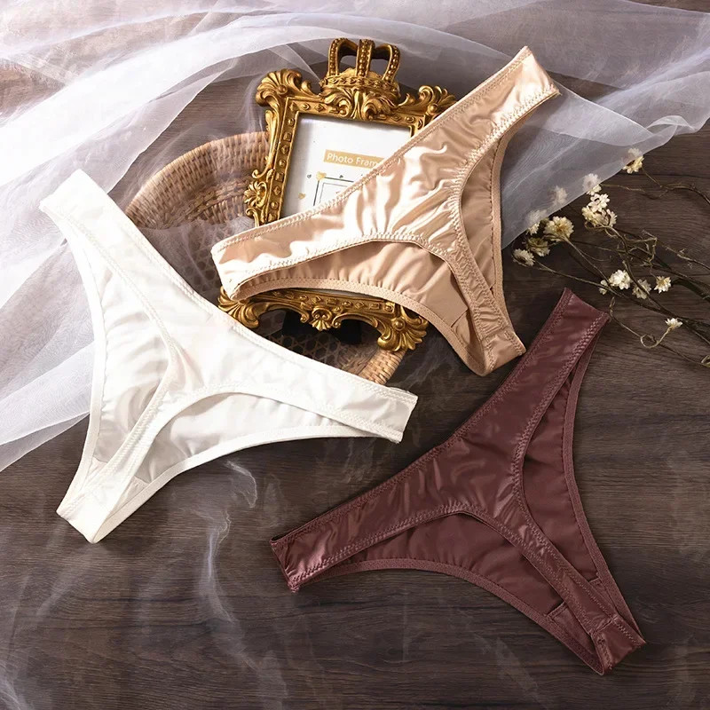 Seamless Panties Briefs Low Rise Quick Dry Breathable Soft Everyday Women Wear