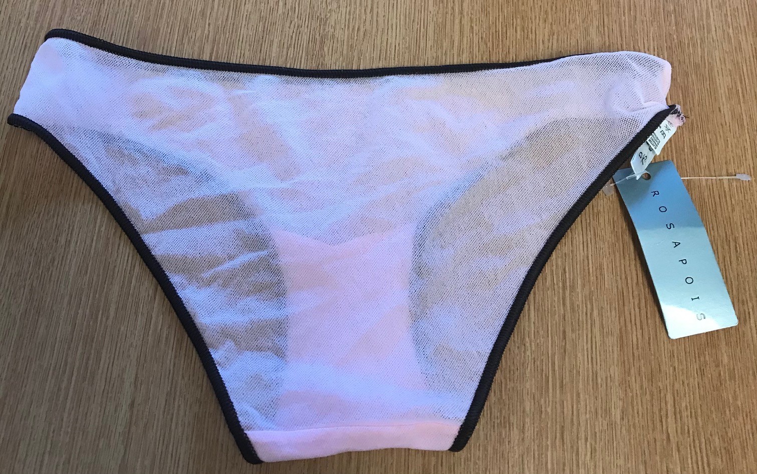 Brief brazillian style new by Rosapois in pink size small now Reduced