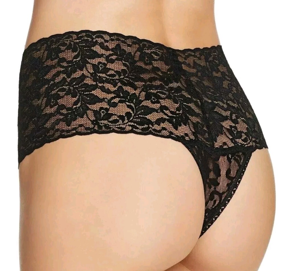 HANKY PANKY RETRO HIGH WAIST THONG SET OF 5 ASSORTED COLORS ONE SIZE