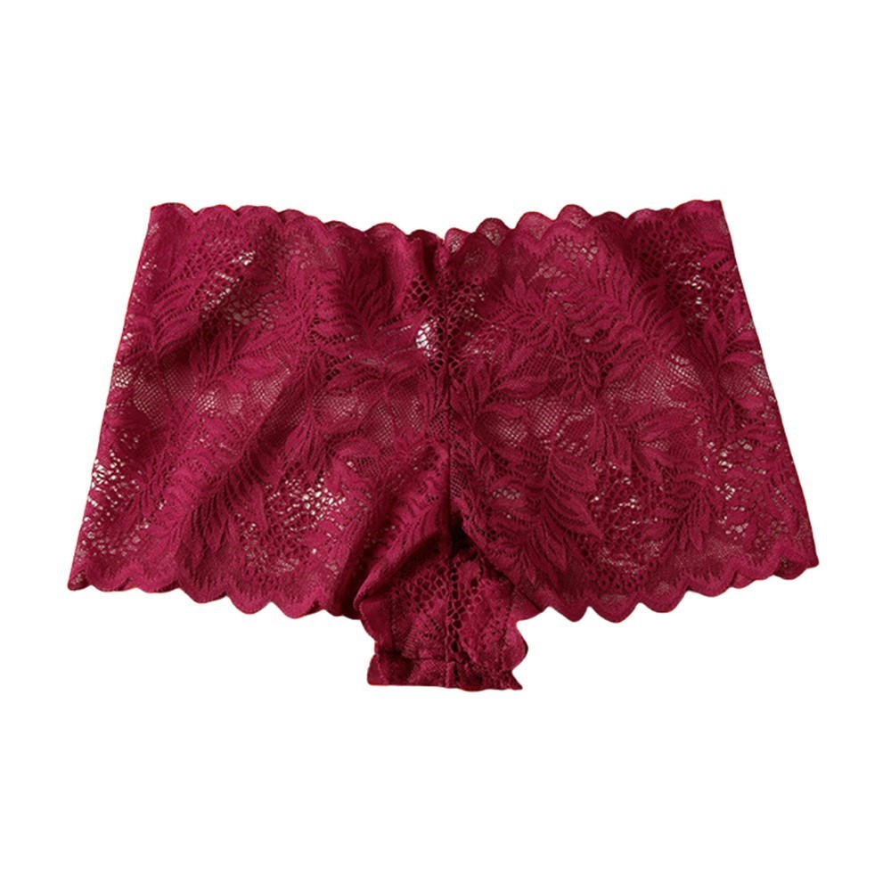 Women’s Lace Panties Floral Pattern Low Rise Soft Nylon Spandex All Seasons
