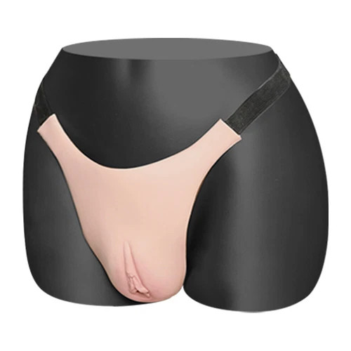 Lightweight Silicone Fake Vagina Shorts Panty Crossdresser Transgender Men TOYS