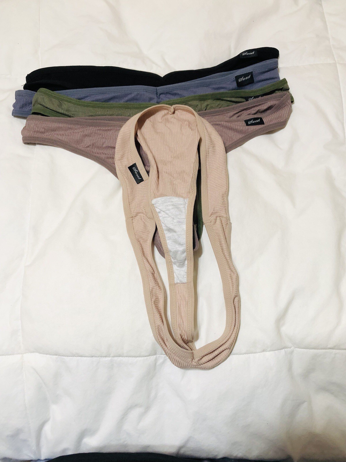 5 PK Women Viscose G String Thongs Yoga Sport Underwear Various Color Panties XL