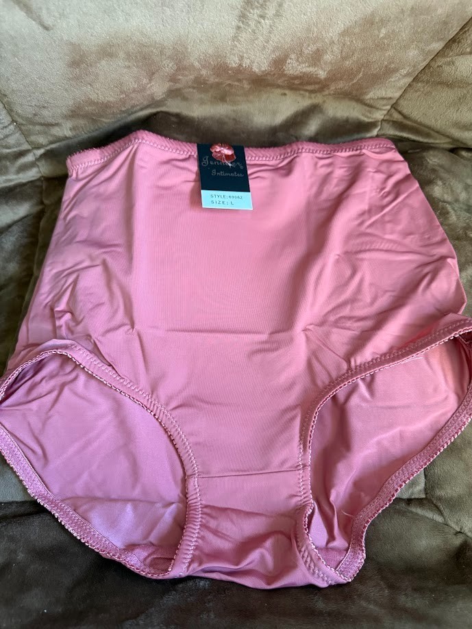 JENNIFER INTIMATES Briefs High Waisted Girdle Satin Panties Underwear 69062