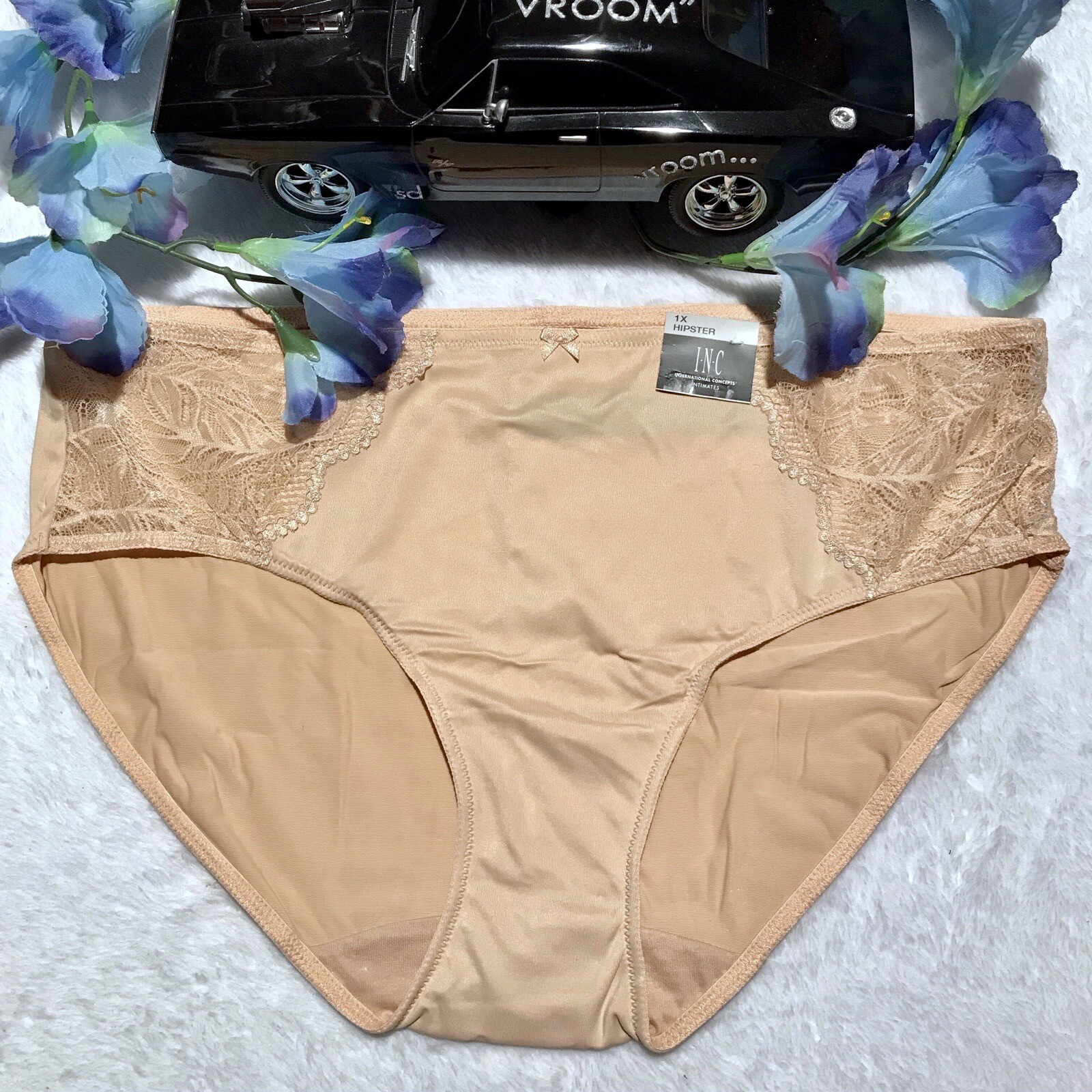 Inc International Concepts NWT Beige Hipster Panty Women 3X *Pls See Description
