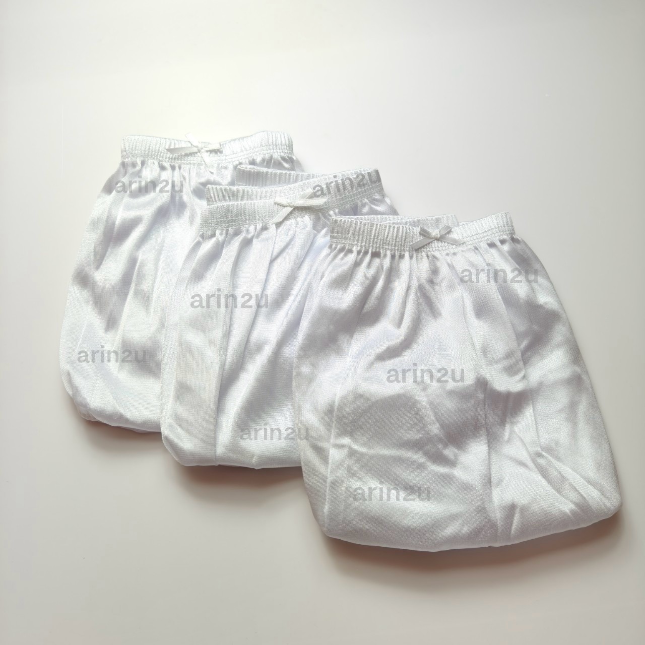 3 Vintage Silky Nylon Underwear Plus Size XL Full Coverage Panties Briefs Linge