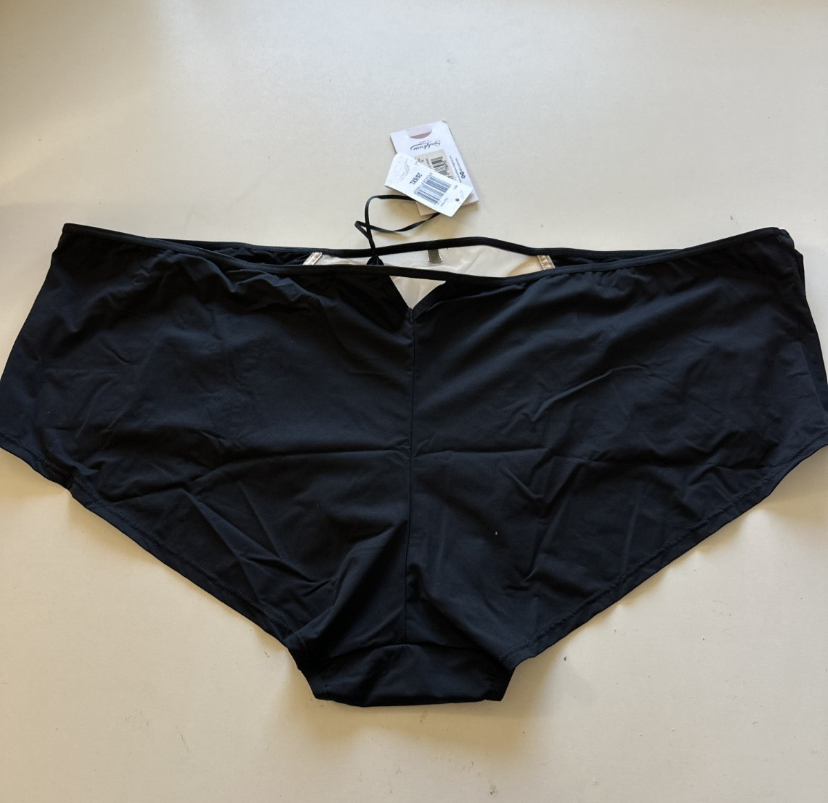 NWT! Sculptresse by Panache Women’s Sz 6XL Dionne Midi Brief Panty 9692 Black