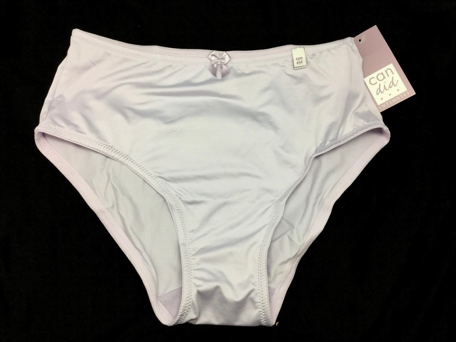 Candid Intimates Bikini Back To Basics Comfortable Hi Waist Panties Lavender