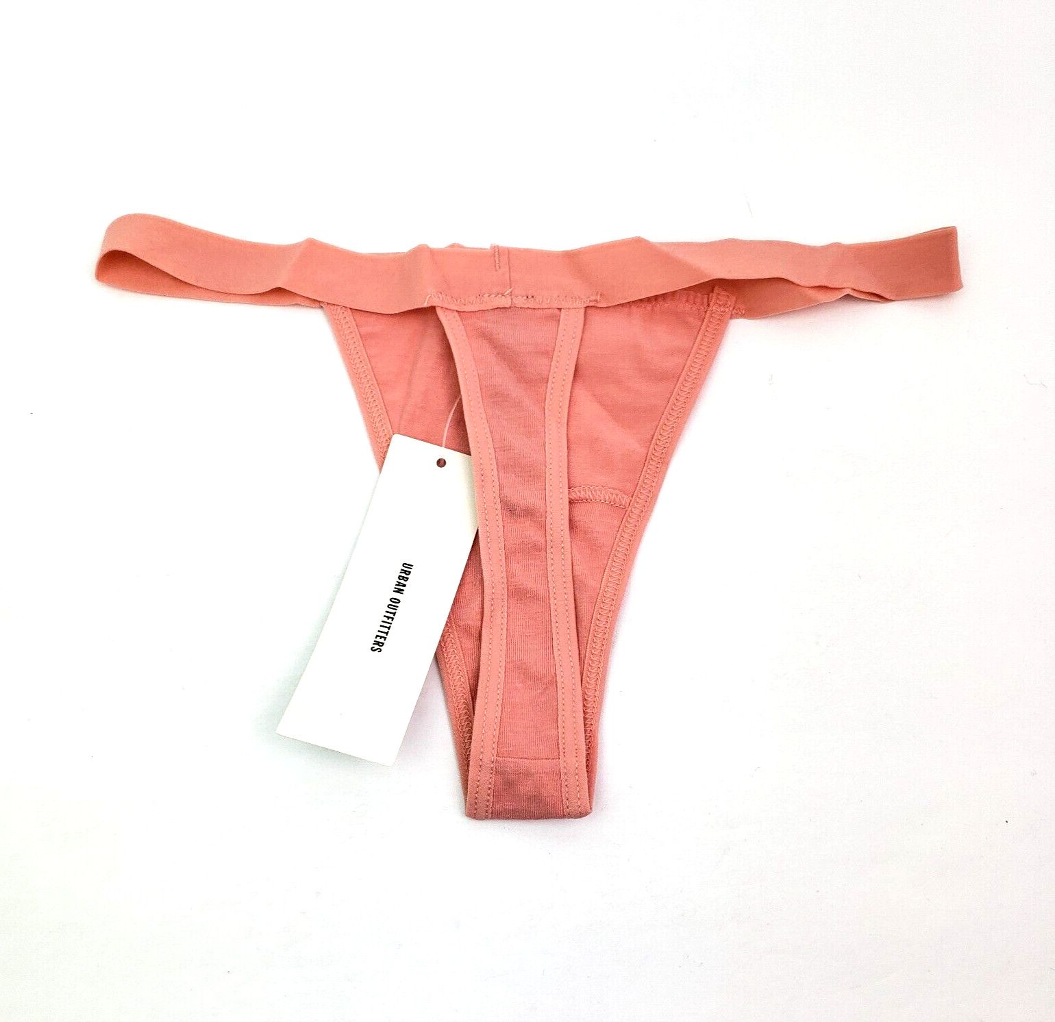 Urban Outfitters Womens Size S Peach Cotton Thong Underwear