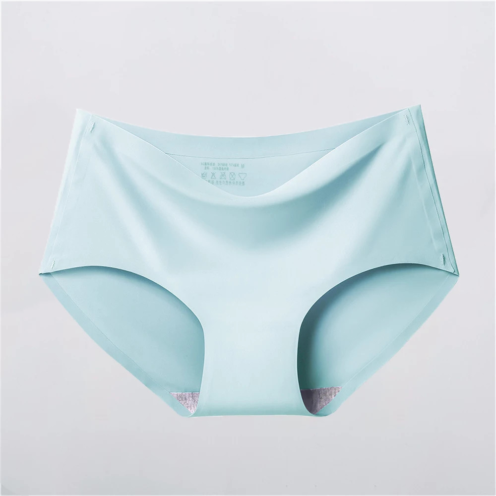 Seamless Panties Mid Rise Soft Stretch Panty Breathable Lingerie Underwear