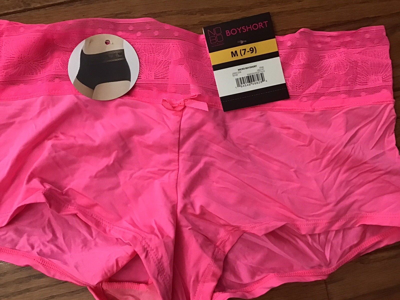 NWT NOBO No Boundaries Boyshort Panties Size M (LOT OF 3 Boyshorts) (U11-2)