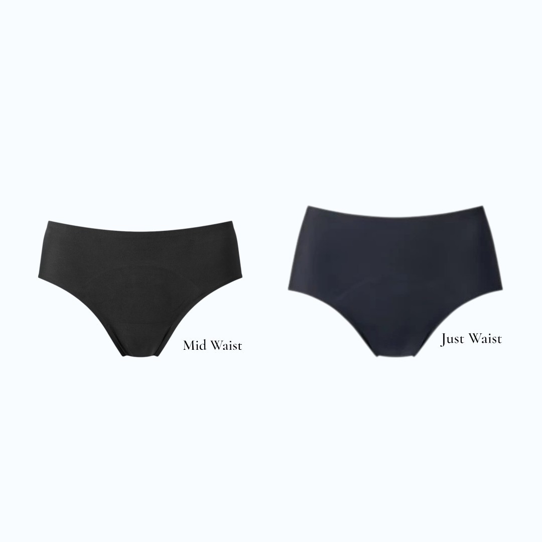 UNIQLO AIRism Women’s Absorbent Sanitary Underwear Just/mid Waist 2 Styles NEW