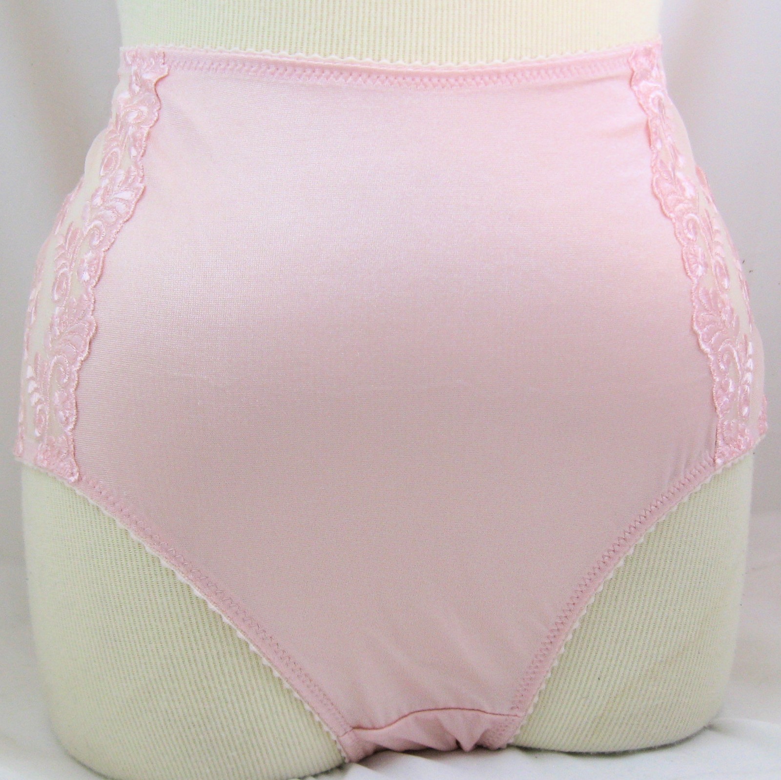 Breezies Solid & Lace Basic Color 3pr Full Cut Panty Set UltimAir A01345 Size 8