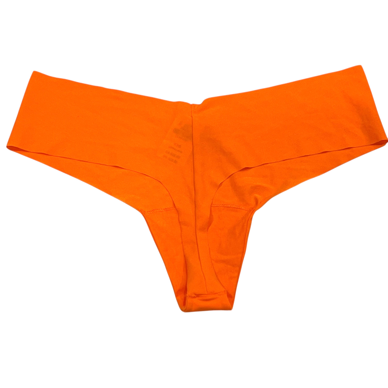 NWT VICTORIA’S SECRET PINK No Show Thong Pantie Sz XS-M-L-XL Orange Ghosts