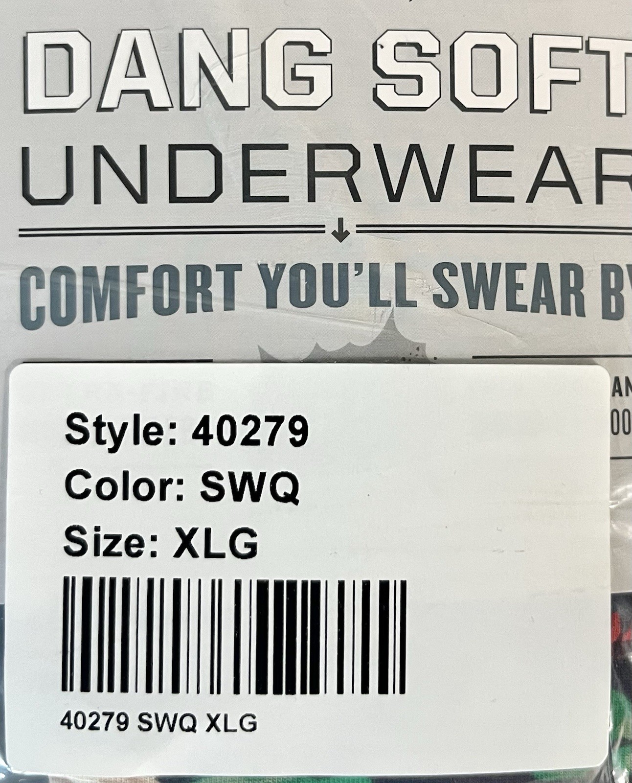 Duluth Women’s Dang Soft Underwear Modern Fit Hipster/ Swan Print ~ XL (18-20)
