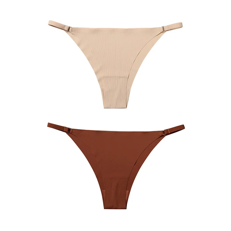 2/4/7pcs S-XL Breathable Seamless Panties – Sexy Low Rise Fashion Underwear HOT
