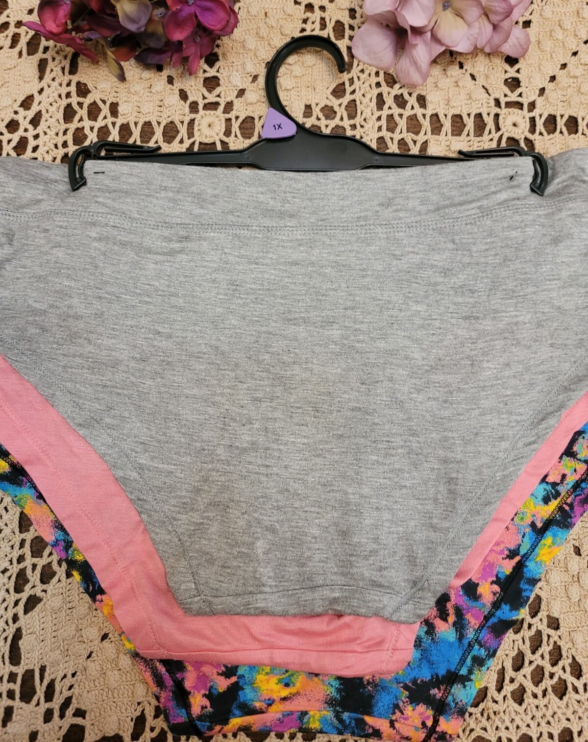 LADY PRINCESS INTIMATES 3 Pack SO Super Soft Hipster Panties Size 1X