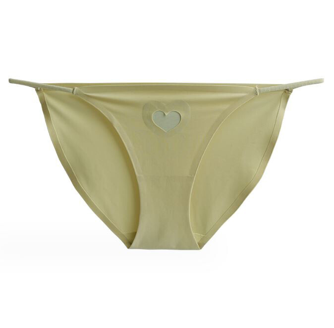 1/6 Pack Lot Womens Sexy Panties Satin String Thong Bikini Heart Underwear Brief