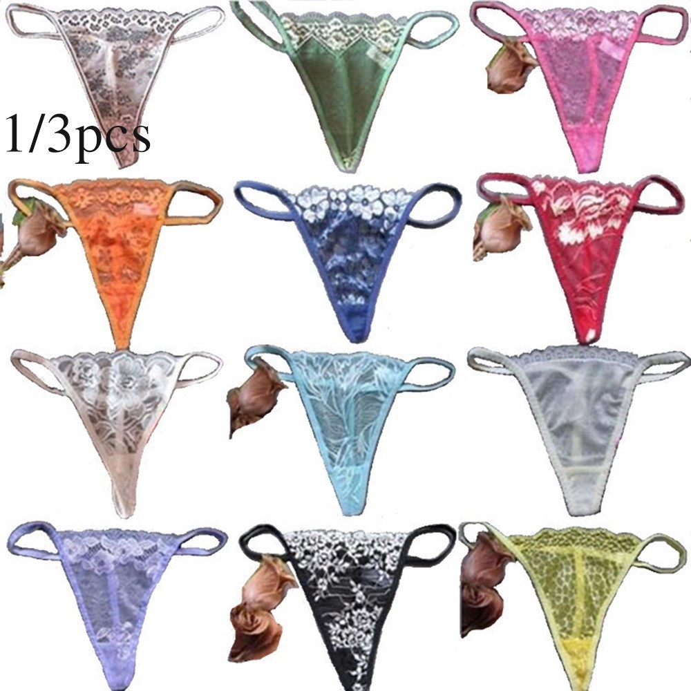 Briefs Panties Underwear Knickers Nylon Thong/String V-string 155-172cm